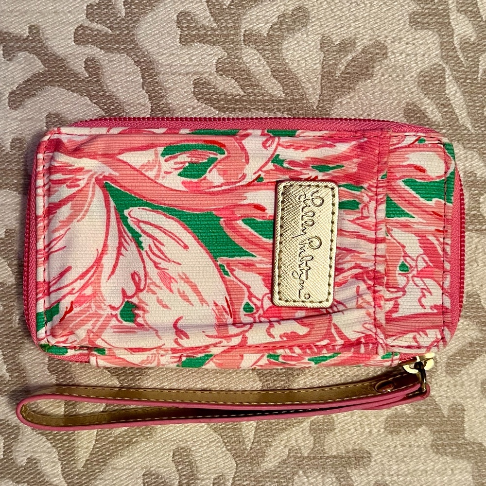 🎀Lilly Pulitzer Cellphone & Wallet Wristlet🎀 - Picture 4 of 8